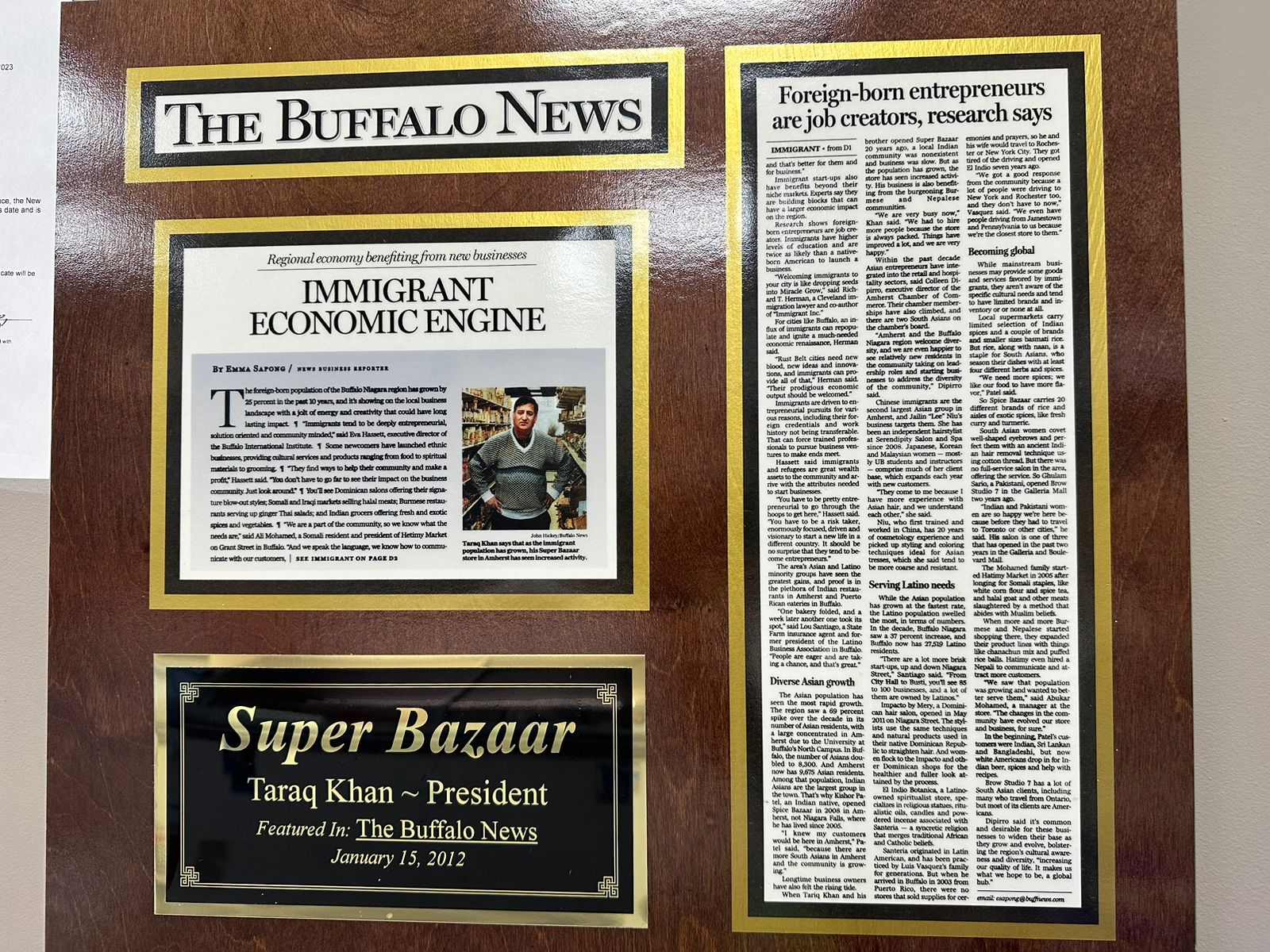 News Article Closeup